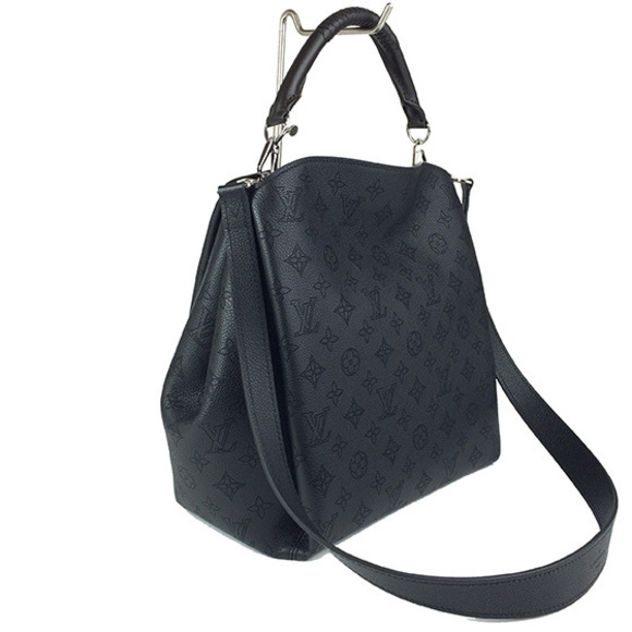 Louis Vuitton Mahina Babylon PM Shoulder Bag Noir Black - Picture 2 of 9